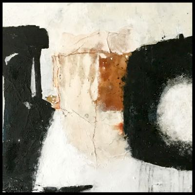Christiana Sieben: In Balance (60 x 60 cm, Canvas, mixed media)